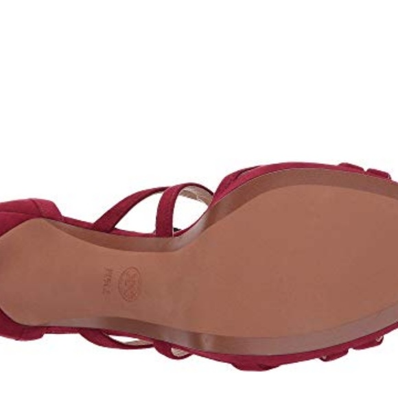 MICHAEL Michael Kors Sandra Platform in Maroon - Picture 7 of 7